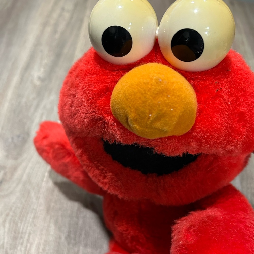 Vintage tickle me Elmo Sesame Street